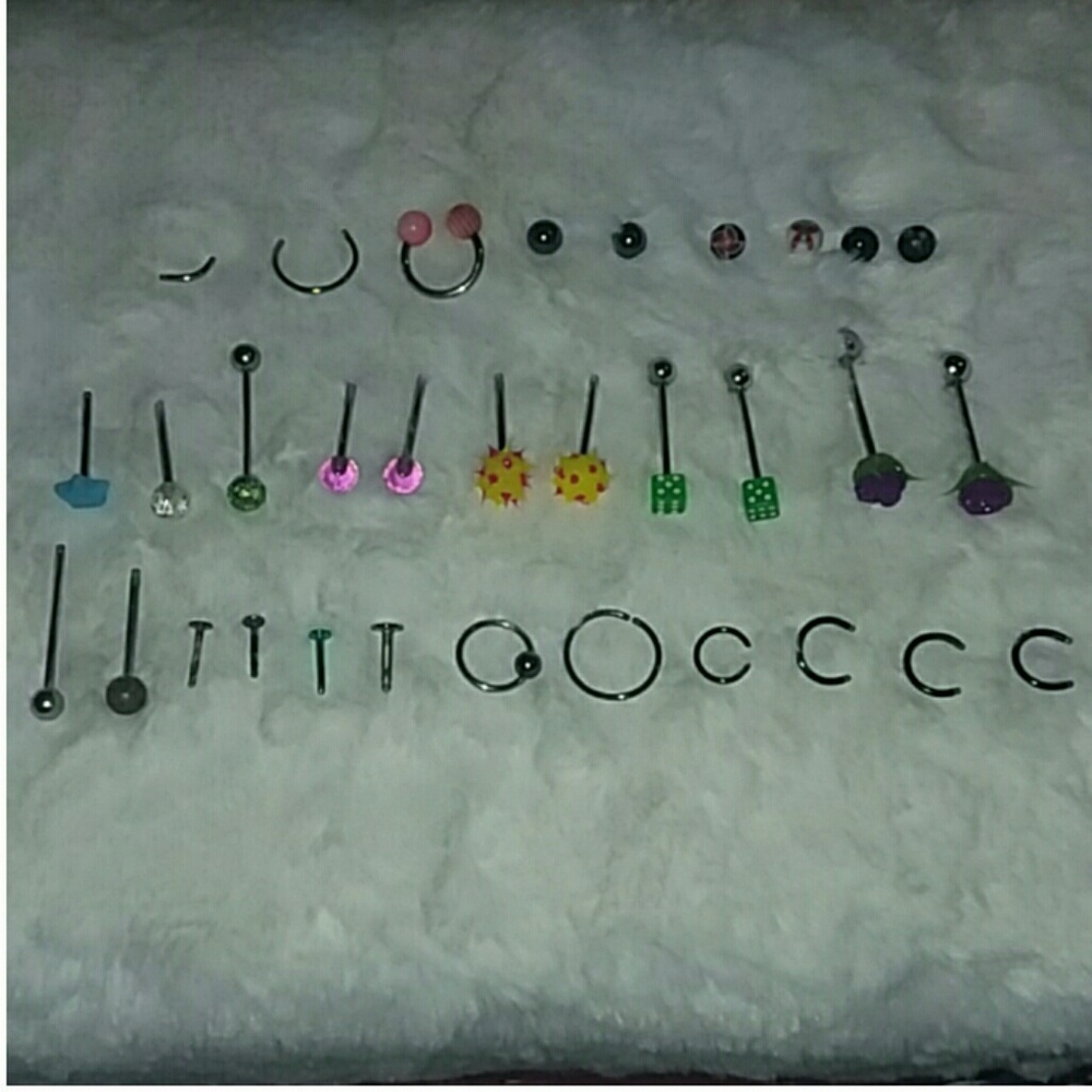 Body Jewelry Mix Matched & Random